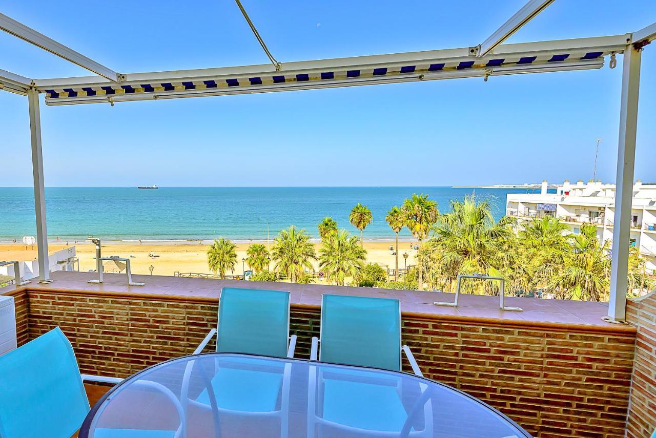 Ocean Sunset Beachfront House With Terraces El Puerto de Santa María Zewnętrze zdjęcie