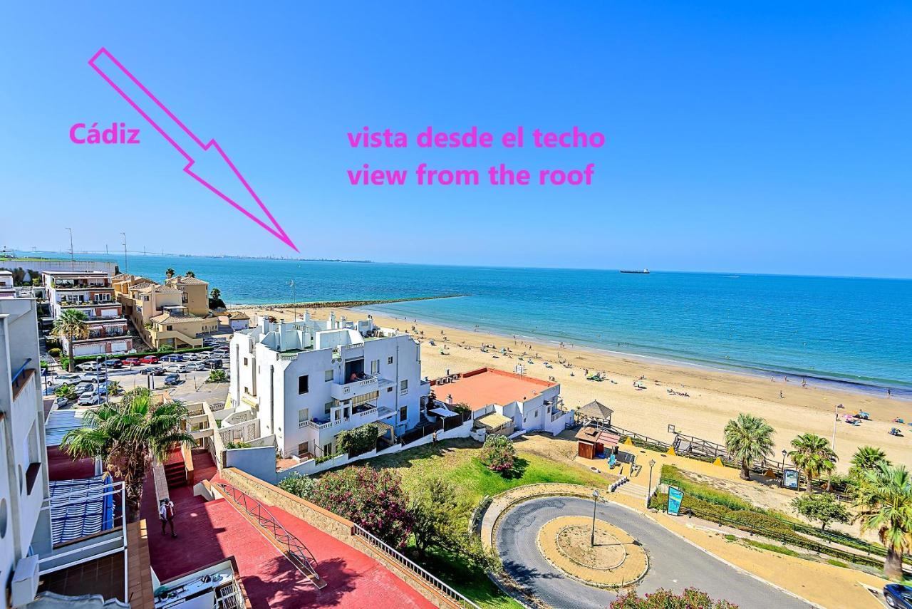 Ocean Sunset Beachfront House With Terraces El Puerto de Santa María Zewnętrze zdjęcie